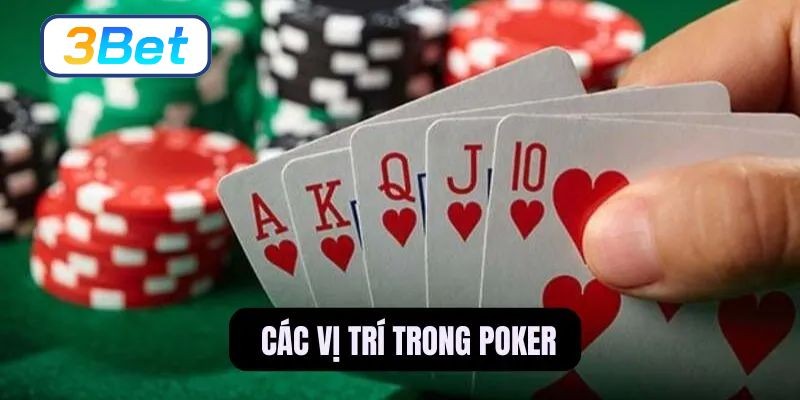 3BET Các Vị Trí Trong Poker - Chiến Lược Chơi Hiệu Quả Cho Từng Chỗ Ngồi